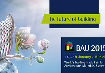 Ведущая мировая выставка BAU 2015 пройдет 19.01.2015 – 24.01.2015 в Мюнхене